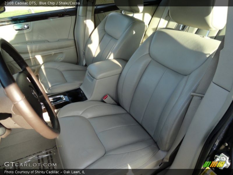 Blue Chip / Shale/Cocoa 2008 Cadillac DTS