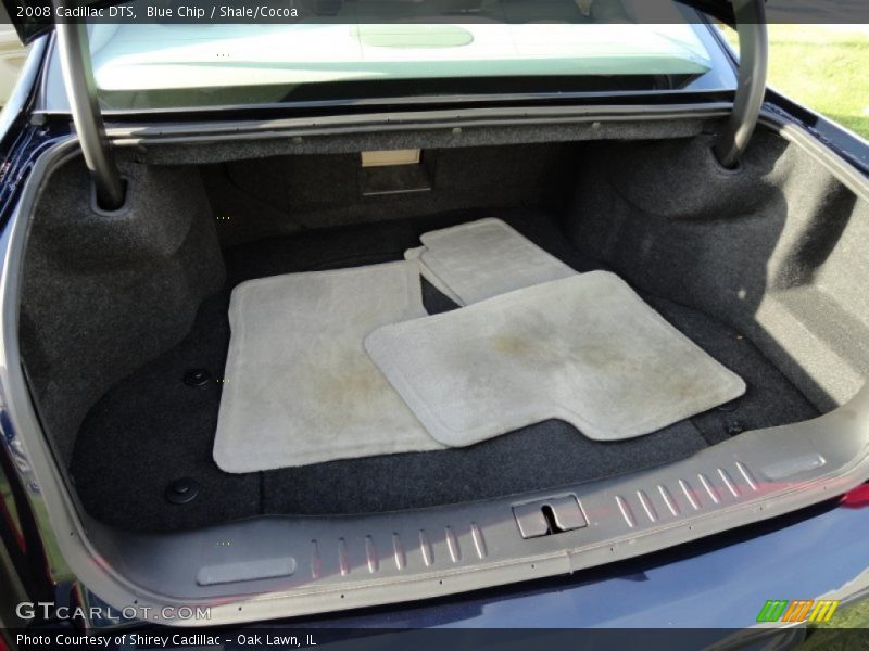 Blue Chip / Shale/Cocoa 2008 Cadillac DTS