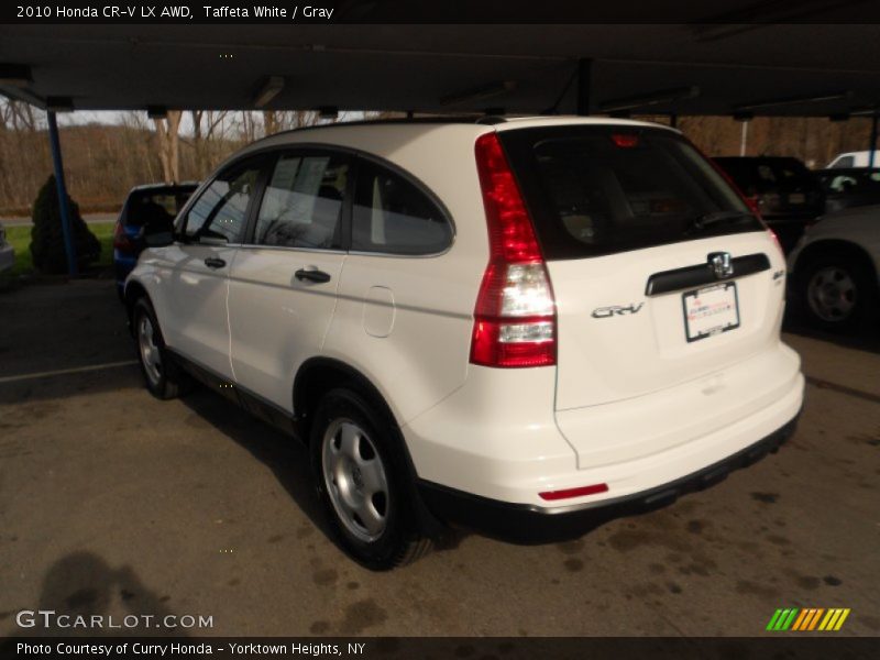 Taffeta White / Gray 2010 Honda CR-V LX AWD