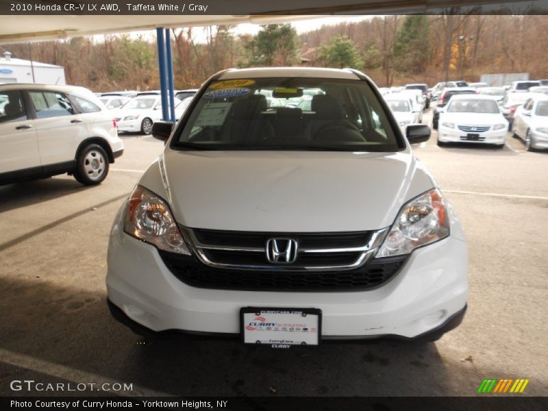 Taffeta White / Gray 2010 Honda CR-V LX AWD