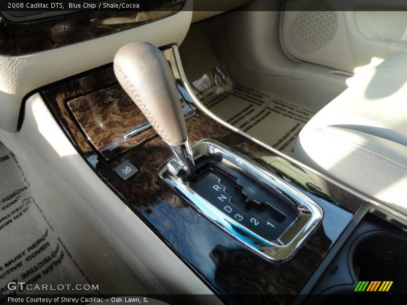 Blue Chip / Shale/Cocoa 2008 Cadillac DTS