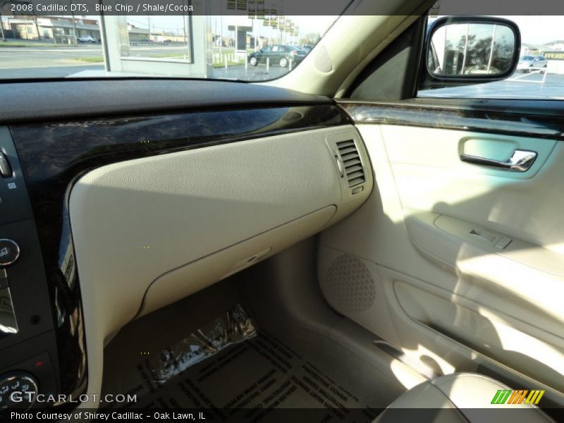 Blue Chip / Shale/Cocoa 2008 Cadillac DTS