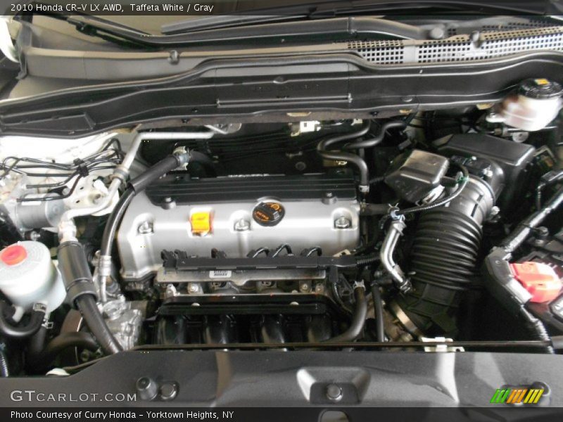 Taffeta White / Gray 2010 Honda CR-V LX AWD