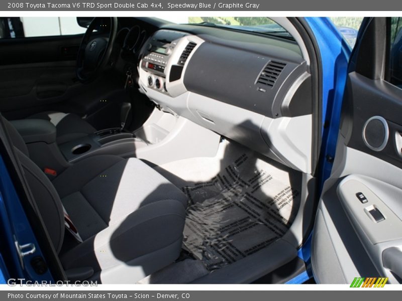 Speedway Blue / Graphite Gray 2008 Toyota Tacoma V6 TRD Sport Double Cab 4x4