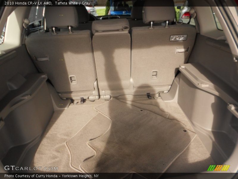 Taffeta White / Gray 2010 Honda CR-V LX AWD