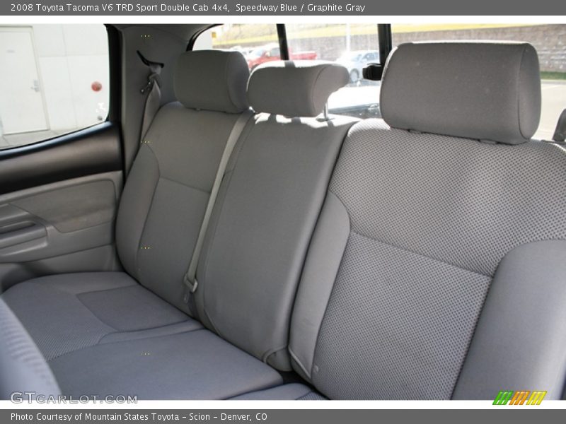 Speedway Blue / Graphite Gray 2008 Toyota Tacoma V6 TRD Sport Double Cab 4x4