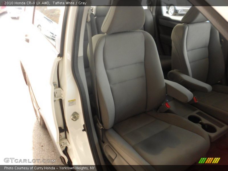 Taffeta White / Gray 2010 Honda CR-V LX AWD