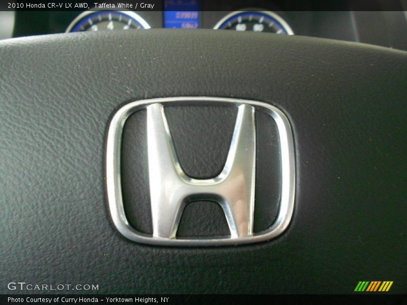 Taffeta White / Gray 2010 Honda CR-V LX AWD