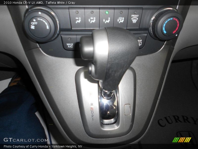 Taffeta White / Gray 2010 Honda CR-V LX AWD