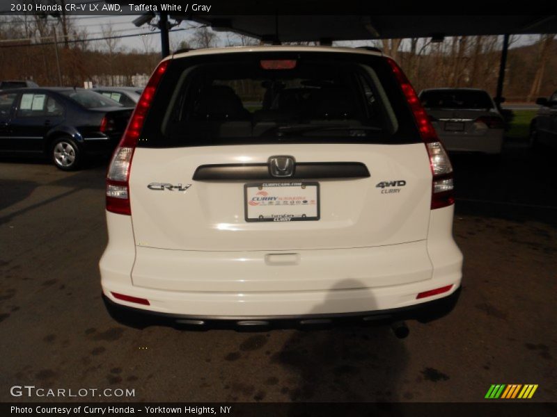 Taffeta White / Gray 2010 Honda CR-V LX AWD