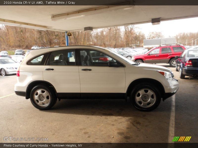 Taffeta White / Gray 2010 Honda CR-V LX AWD
