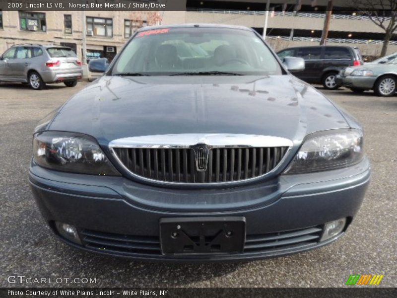 Norsea Blue Metallic / Shale/Dove 2005 Lincoln LS V8