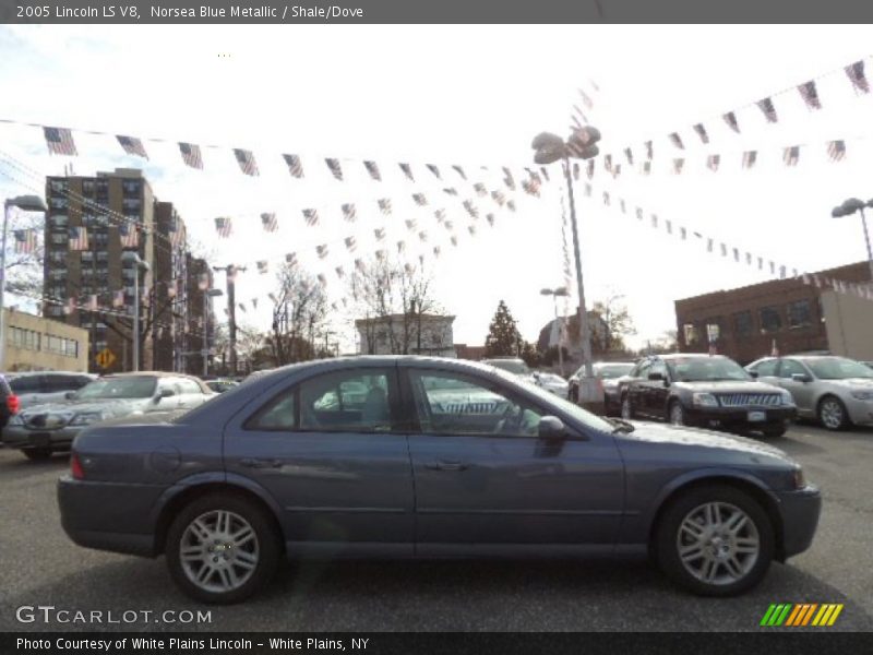 Norsea Blue Metallic / Shale/Dove 2005 Lincoln LS V8
