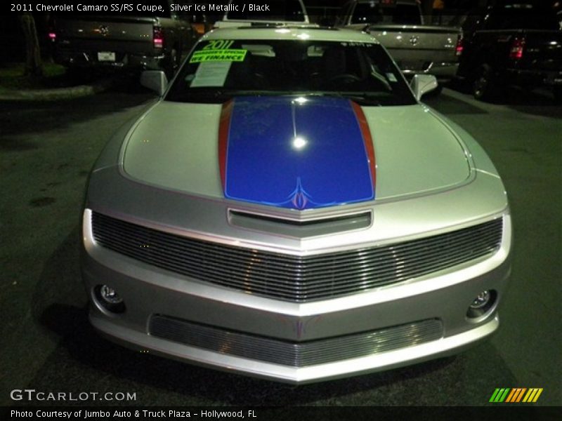 Silver Ice Metallic / Black 2011 Chevrolet Camaro SS/RS Coupe