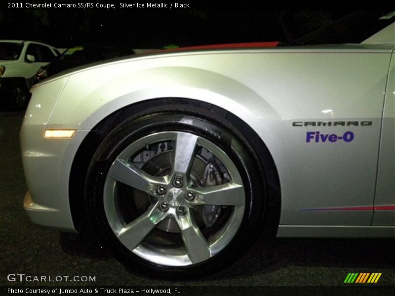 Silver Ice Metallic / Black 2011 Chevrolet Camaro SS/RS Coupe