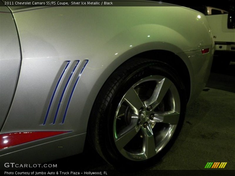 Silver Ice Metallic / Black 2011 Chevrolet Camaro SS/RS Coupe