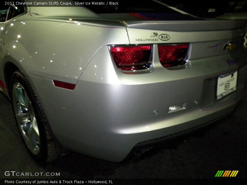 Silver Ice Metallic / Black 2011 Chevrolet Camaro SS/RS Coupe