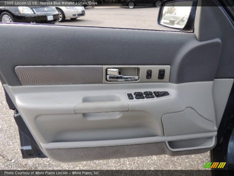 Norsea Blue Metallic / Shale/Dove 2005 Lincoln LS V8