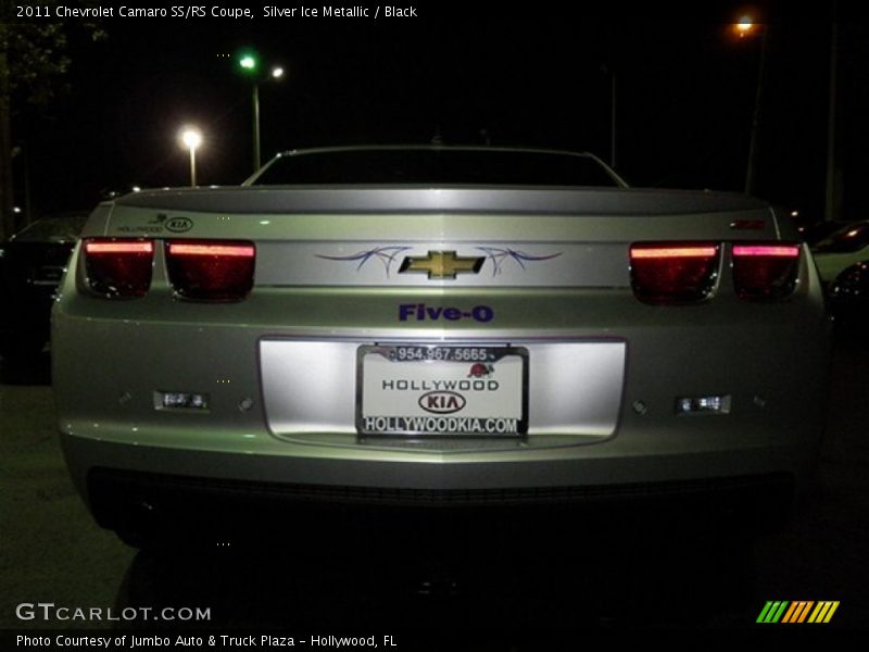 Silver Ice Metallic / Black 2011 Chevrolet Camaro SS/RS Coupe