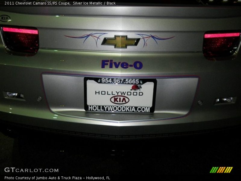 Silver Ice Metallic / Black 2011 Chevrolet Camaro SS/RS Coupe