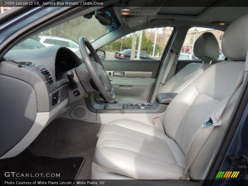 Norsea Blue Metallic / Shale/Dove 2005 Lincoln LS V8
