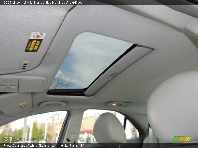 Norsea Blue Metallic / Shale/Dove 2005 Lincoln LS V8