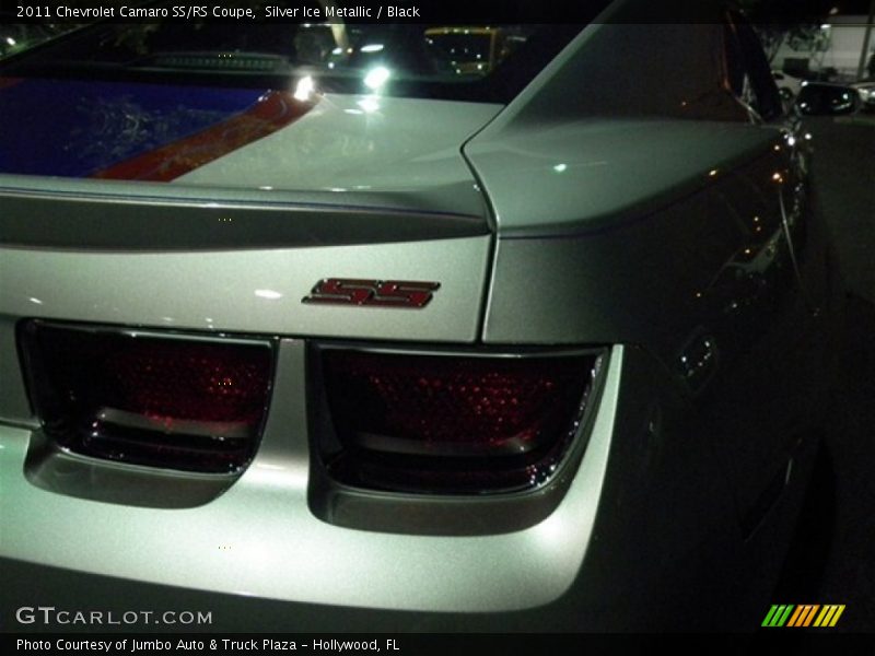 Silver Ice Metallic / Black 2011 Chevrolet Camaro SS/RS Coupe