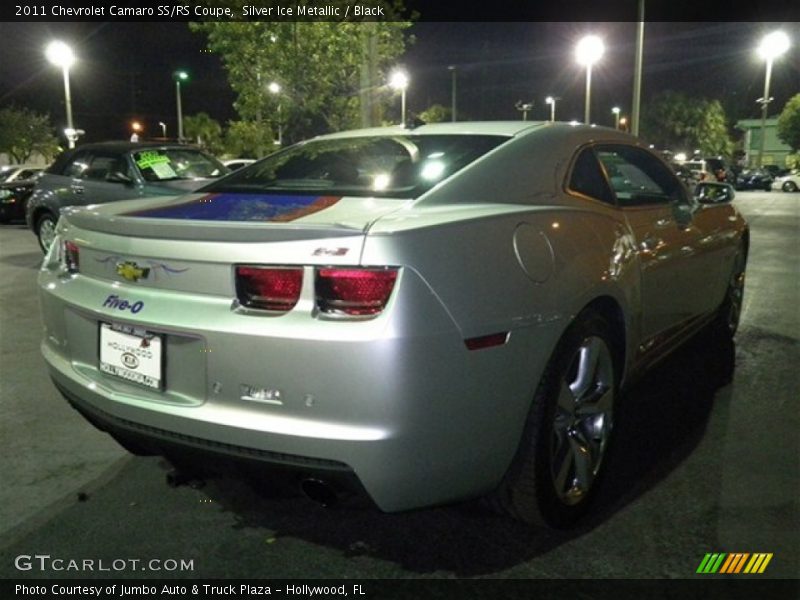 Silver Ice Metallic / Black 2011 Chevrolet Camaro SS/RS Coupe