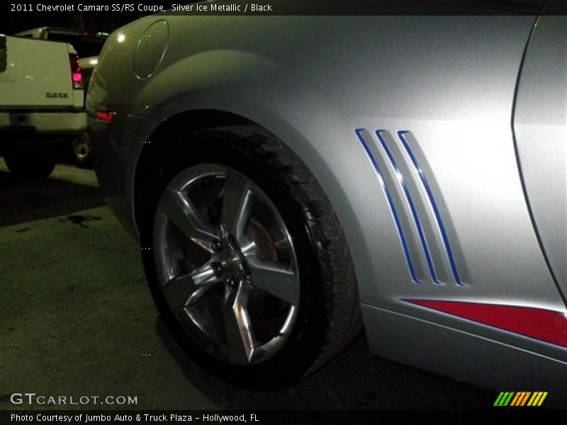 Silver Ice Metallic / Black 2011 Chevrolet Camaro SS/RS Coupe