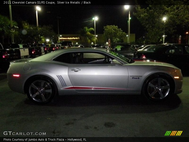 Silver Ice Metallic / Black 2011 Chevrolet Camaro SS/RS Coupe