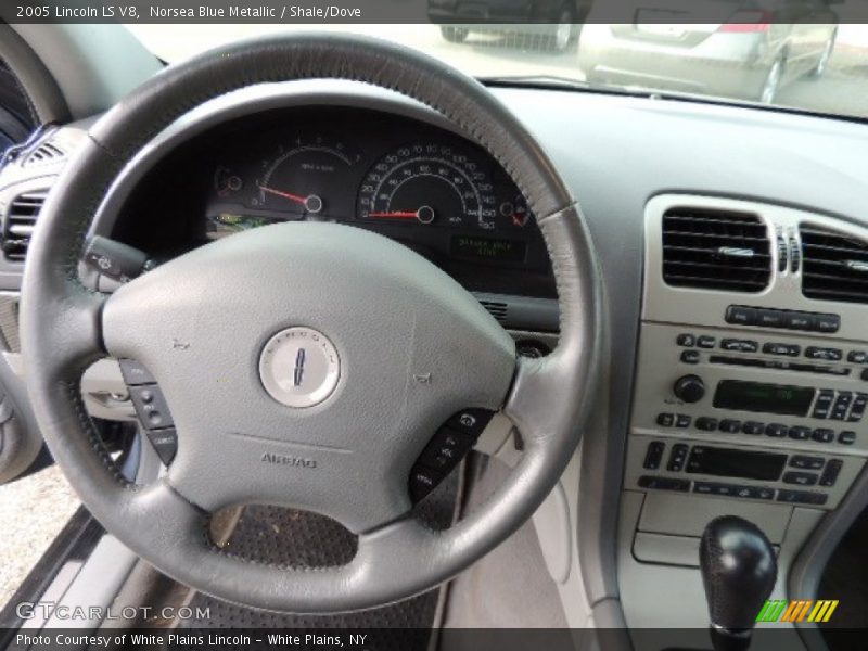 Norsea Blue Metallic / Shale/Dove 2005 Lincoln LS V8