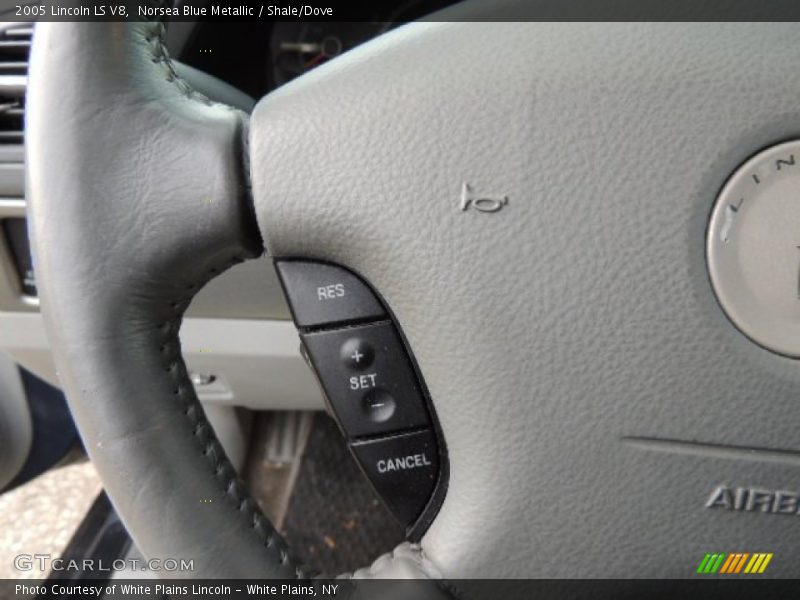 Norsea Blue Metallic / Shale/Dove 2005 Lincoln LS V8