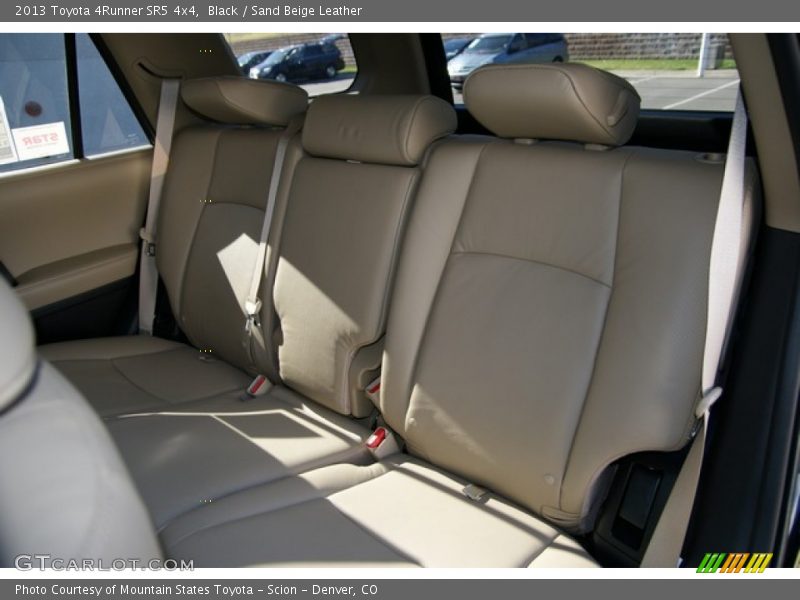 Black / Sand Beige Leather 2013 Toyota 4Runner SR5 4x4