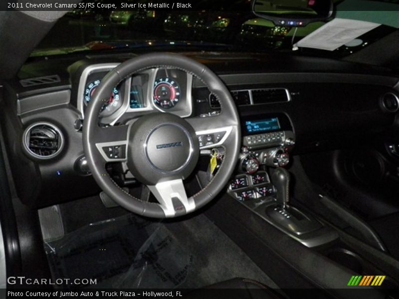 Silver Ice Metallic / Black 2011 Chevrolet Camaro SS/RS Coupe