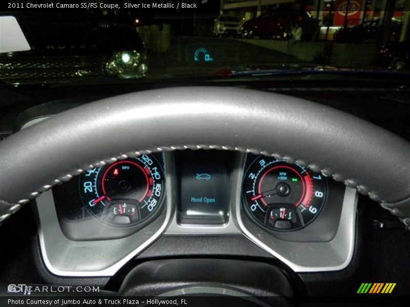 Silver Ice Metallic / Black 2011 Chevrolet Camaro SS/RS Coupe