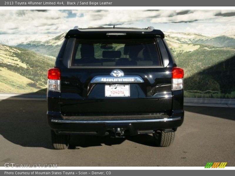Black / Sand Beige Leather 2013 Toyota 4Runner Limited 4x4
