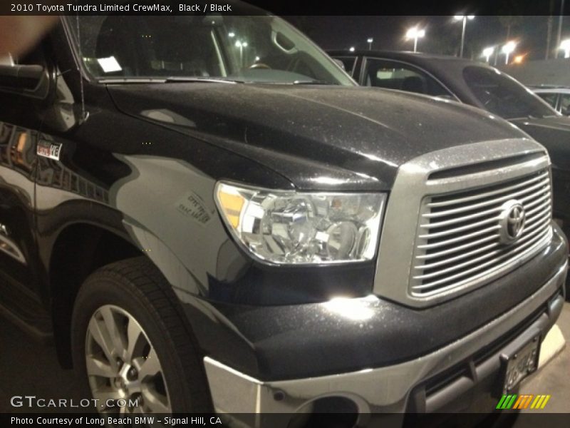 Black / Black 2010 Toyota Tundra Limited CrewMax