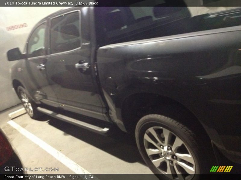 Black / Black 2010 Toyota Tundra Limited CrewMax