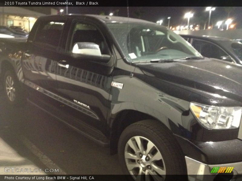Black / Black 2010 Toyota Tundra Limited CrewMax