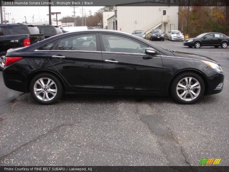 Midnight Black / Black 2011 Hyundai Sonata Limited