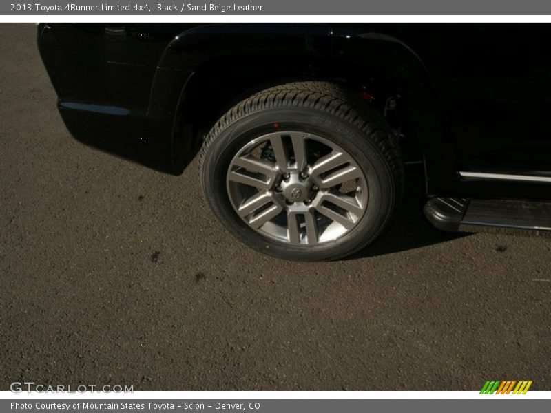 Black / Sand Beige Leather 2013 Toyota 4Runner Limited 4x4