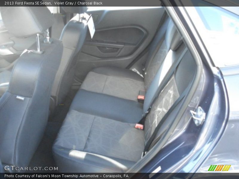Violet Gray / Charcoal Black 2013 Ford Fiesta SE Sedan