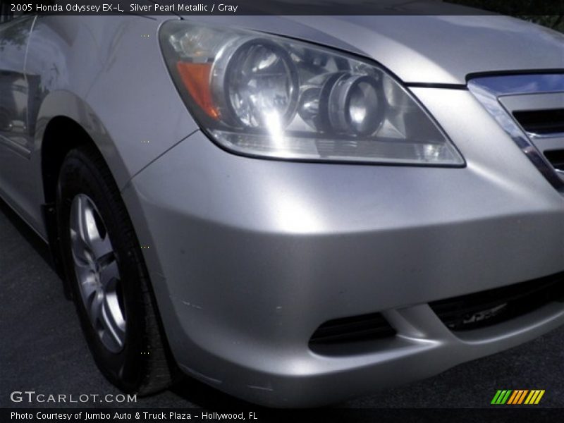 Silver Pearl Metallic / Gray 2005 Honda Odyssey EX-L