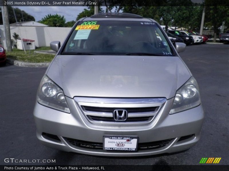 Silver Pearl Metallic / Gray 2005 Honda Odyssey EX-L