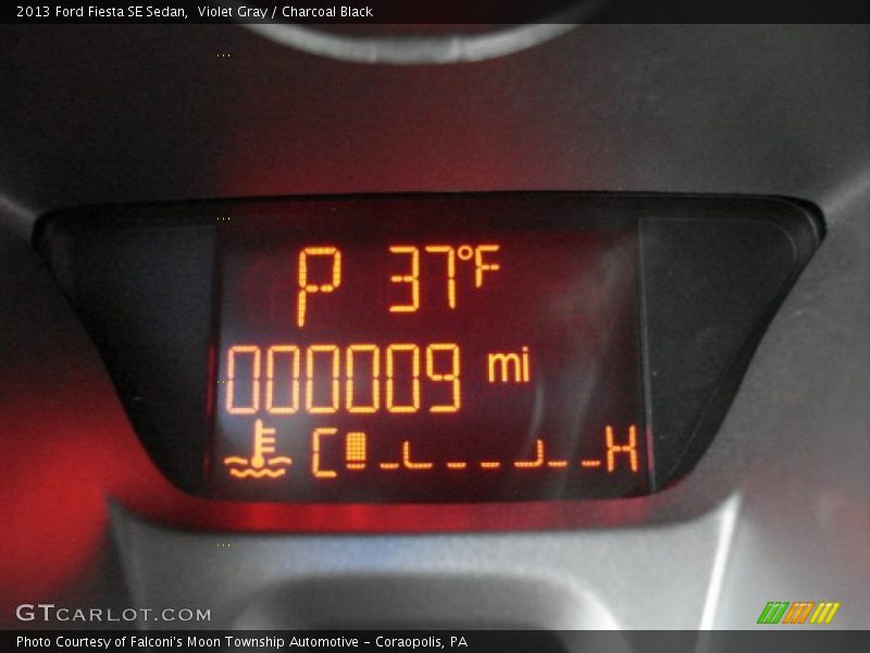 Violet Gray / Charcoal Black 2013 Ford Fiesta SE Sedan
