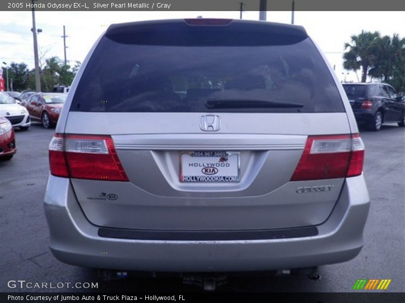 Silver Pearl Metallic / Gray 2005 Honda Odyssey EX-L