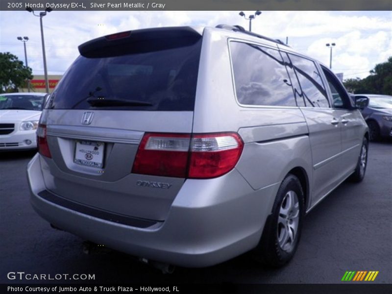 Silver Pearl Metallic / Gray 2005 Honda Odyssey EX-L