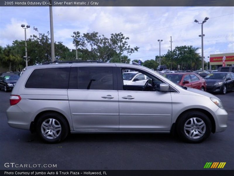 Silver Pearl Metallic / Gray 2005 Honda Odyssey EX-L