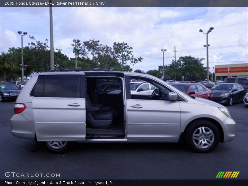Silver Pearl Metallic / Gray 2005 Honda Odyssey EX-L
