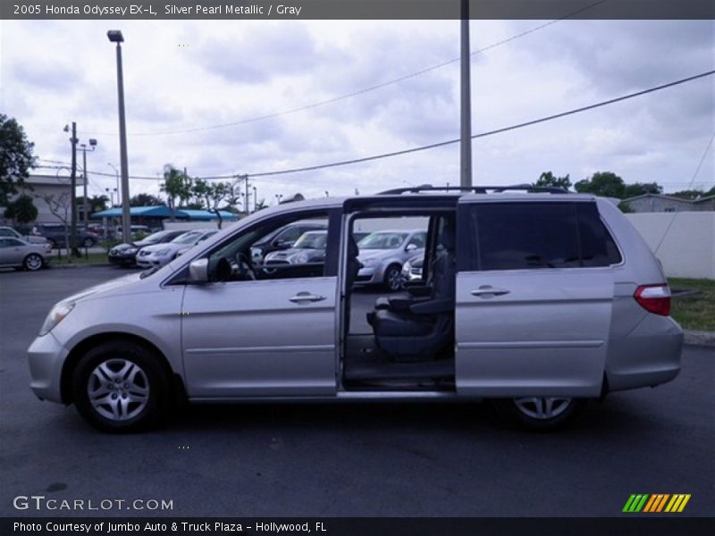 Silver Pearl Metallic / Gray 2005 Honda Odyssey EX-L